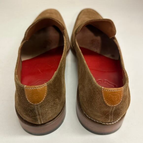 EXCELLENT Grenson Men's Floyd Suede Penny Loafers Snuff Brown US 11 / UK 10 - Picture 8 of 13